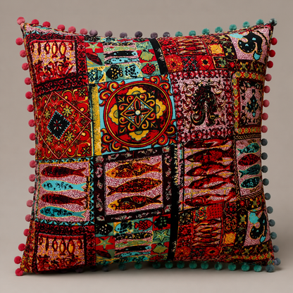 Bohemian Pillow Cushion - Detail