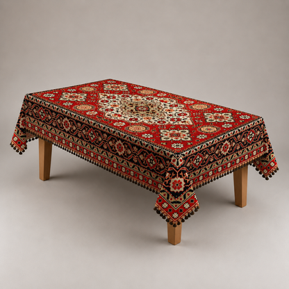 Geometric Print Tablecloth